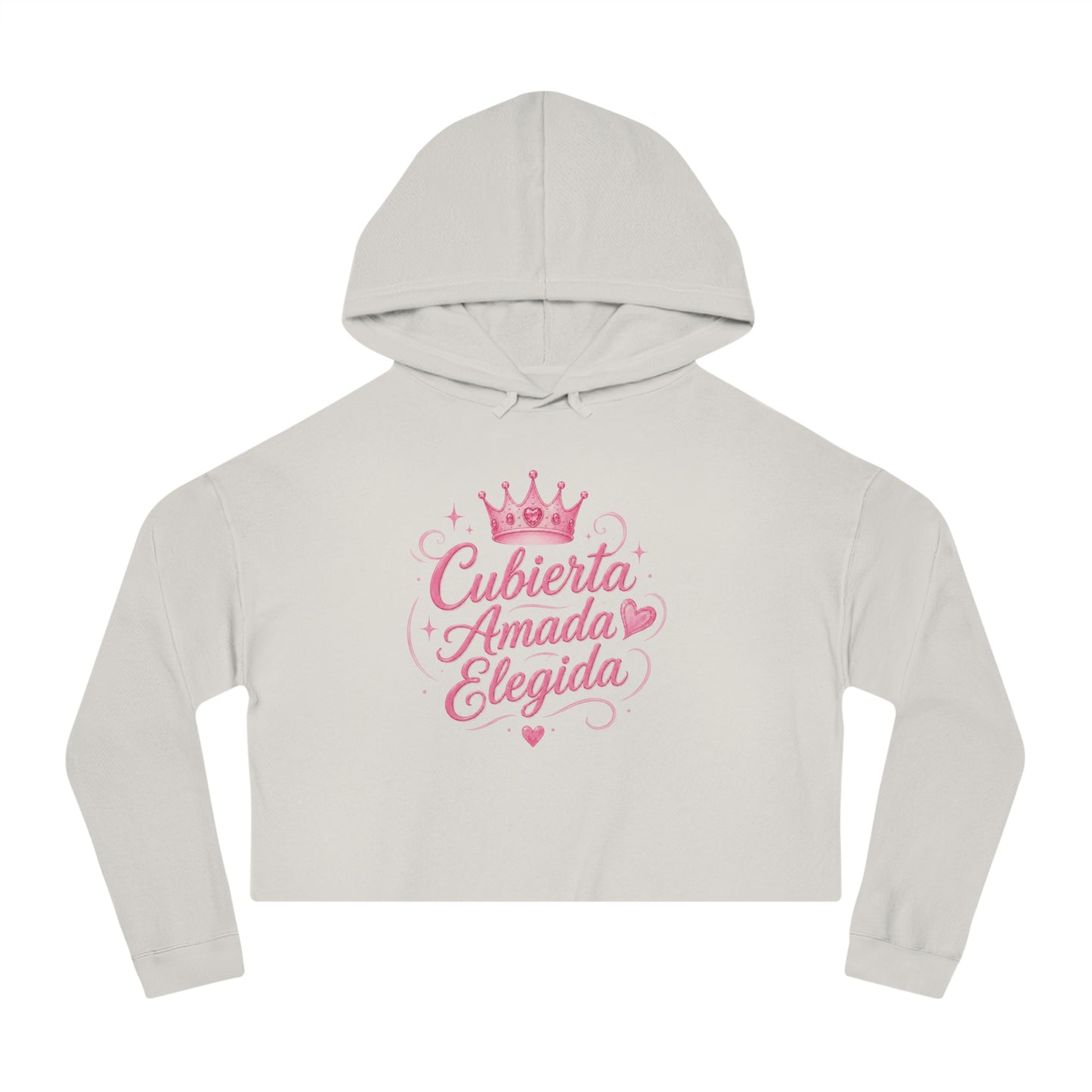 Cubierta • Amada • Elegida Crop Hoodie