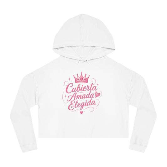 Cubierta • Amada • Elegida Crop Hoodie