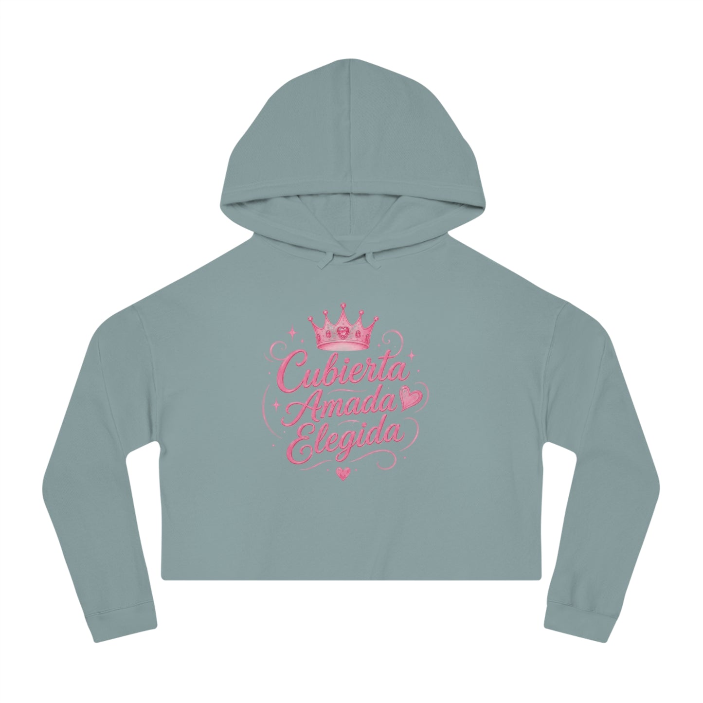 Cubierta • Amada • Elegida Crop Hoodie