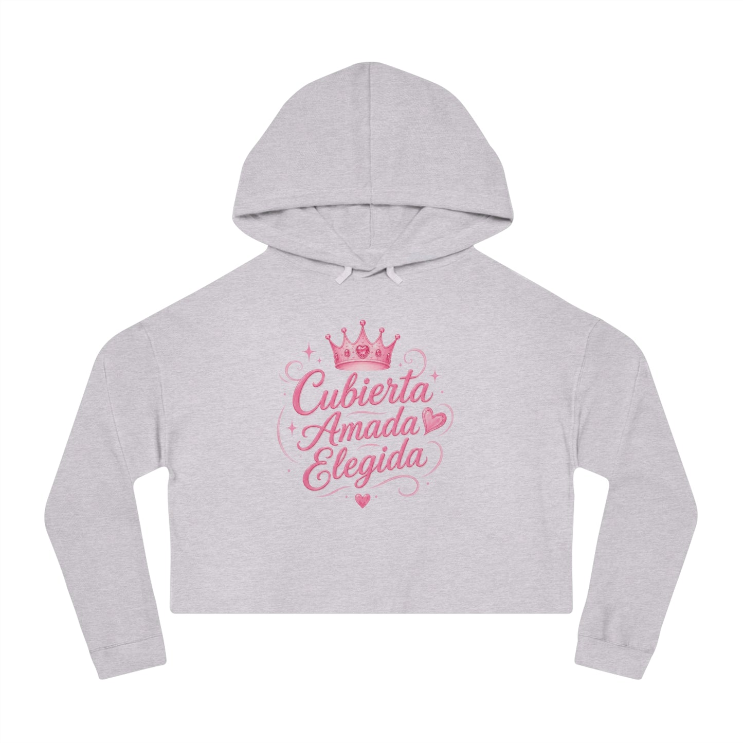 Cubierta • Amada • Elegida Crop Hoodie