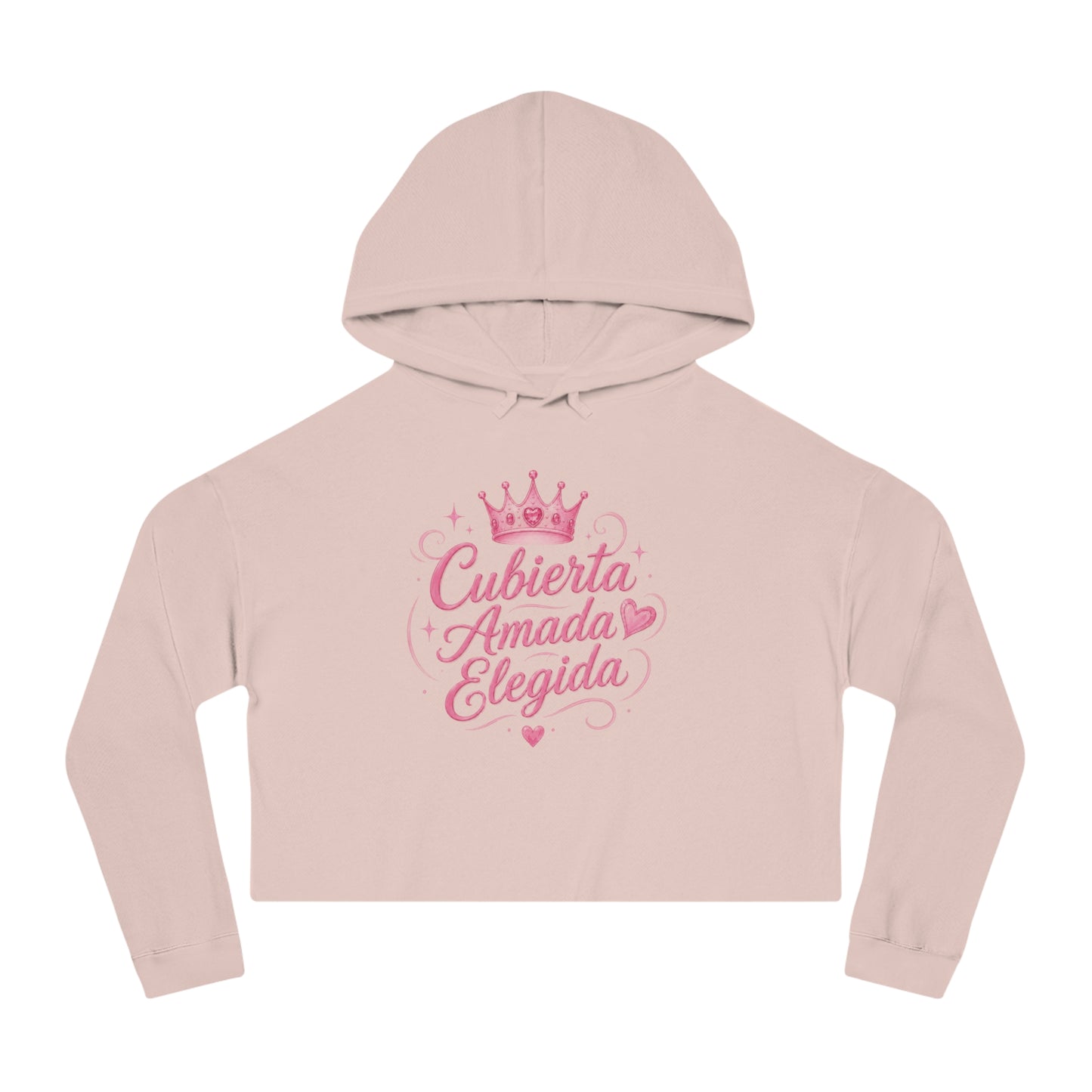 Cubierta • Amada • Elegida Crop Hoodie
