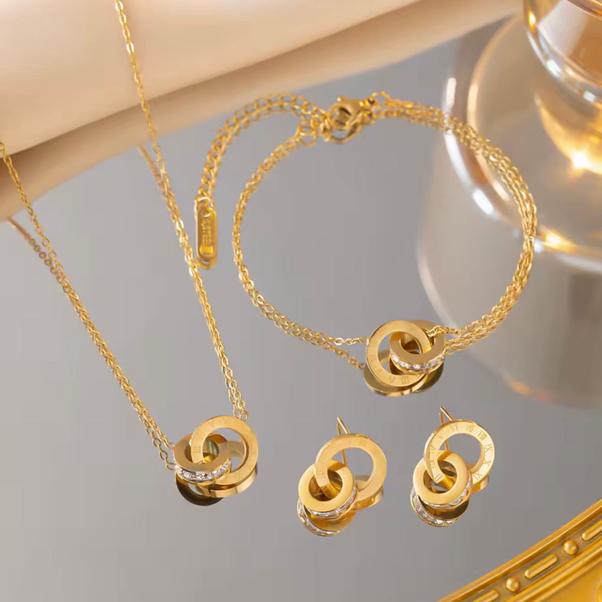 Timeless Grace 3-Piece Jewelry Set